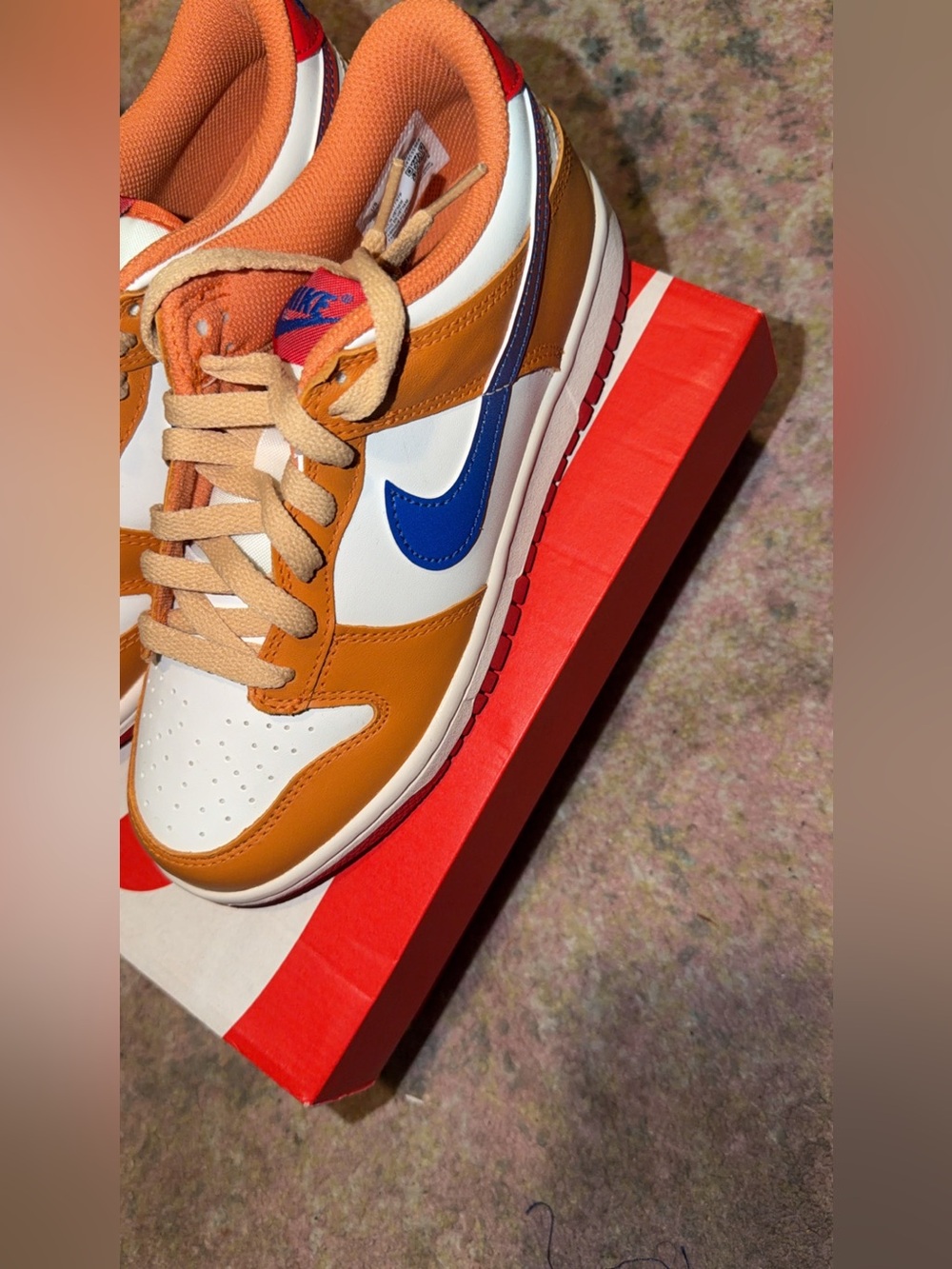 Nike Dunk Low Hot Curry Game Royal (GS)